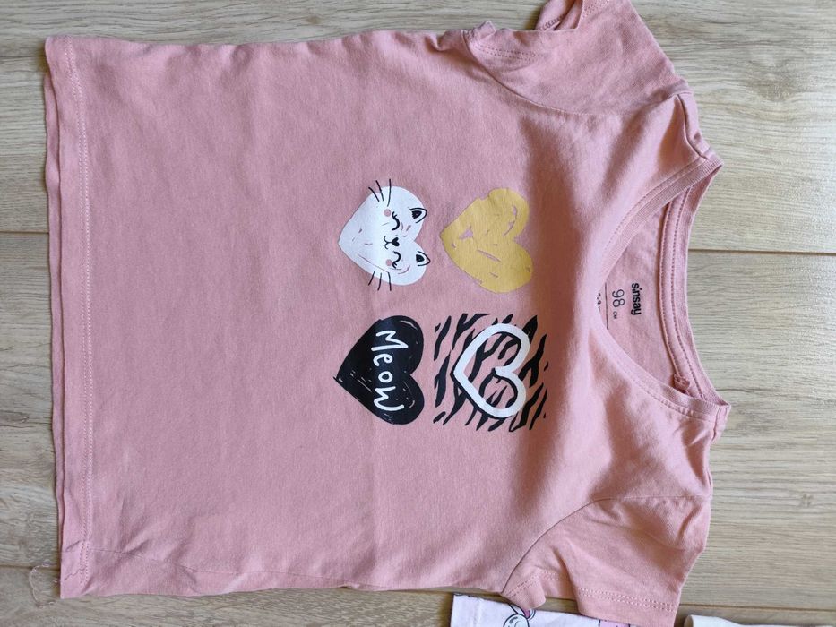 Zestaw koszulek dla dziewczynki