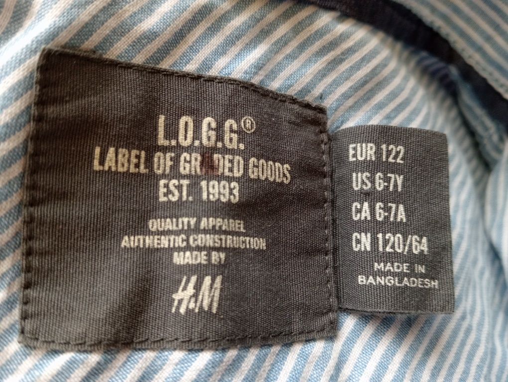 Koszula rozm. 122, H&M