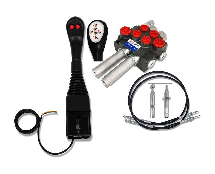 Rozdzielacz 40L Joystick Zestaw DO TURA JOHN DEERE [8499]