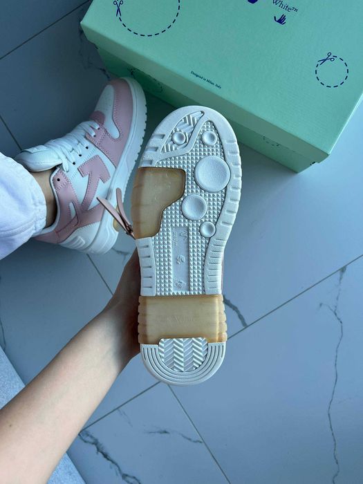 Кросівки Off-White Out Of Office Pink/White premium