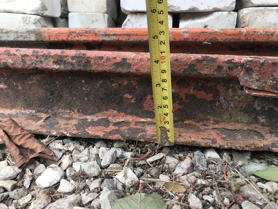 Продам рельсы Р24 и Р38, длинна 4 и 4,2 метра, белый кирпич