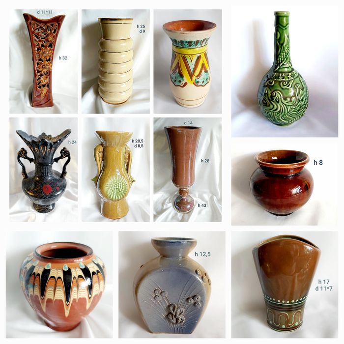 Ваза Васильківська майоліка маньківська майолика