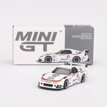 Mini GT, MiniGT, Мини ГТ, Mazda RX-7 LBWK Мазда РХ7, модель 1/64