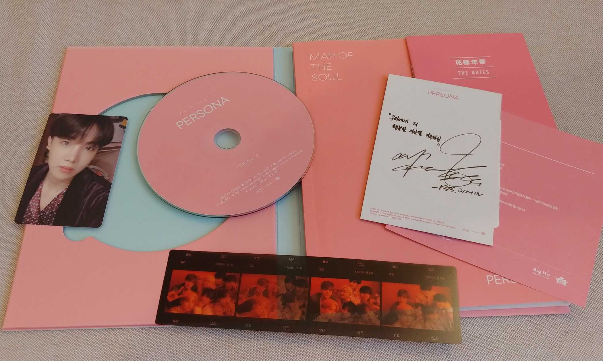 Album BTS Map Of The Soul: Persona v.02, CD + wszystkie dodatki