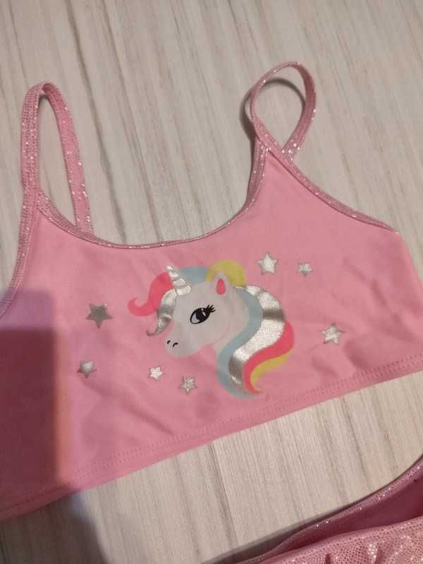 strój kąpielowy dwuczęściowy rozm. 110/116 firmy H&M