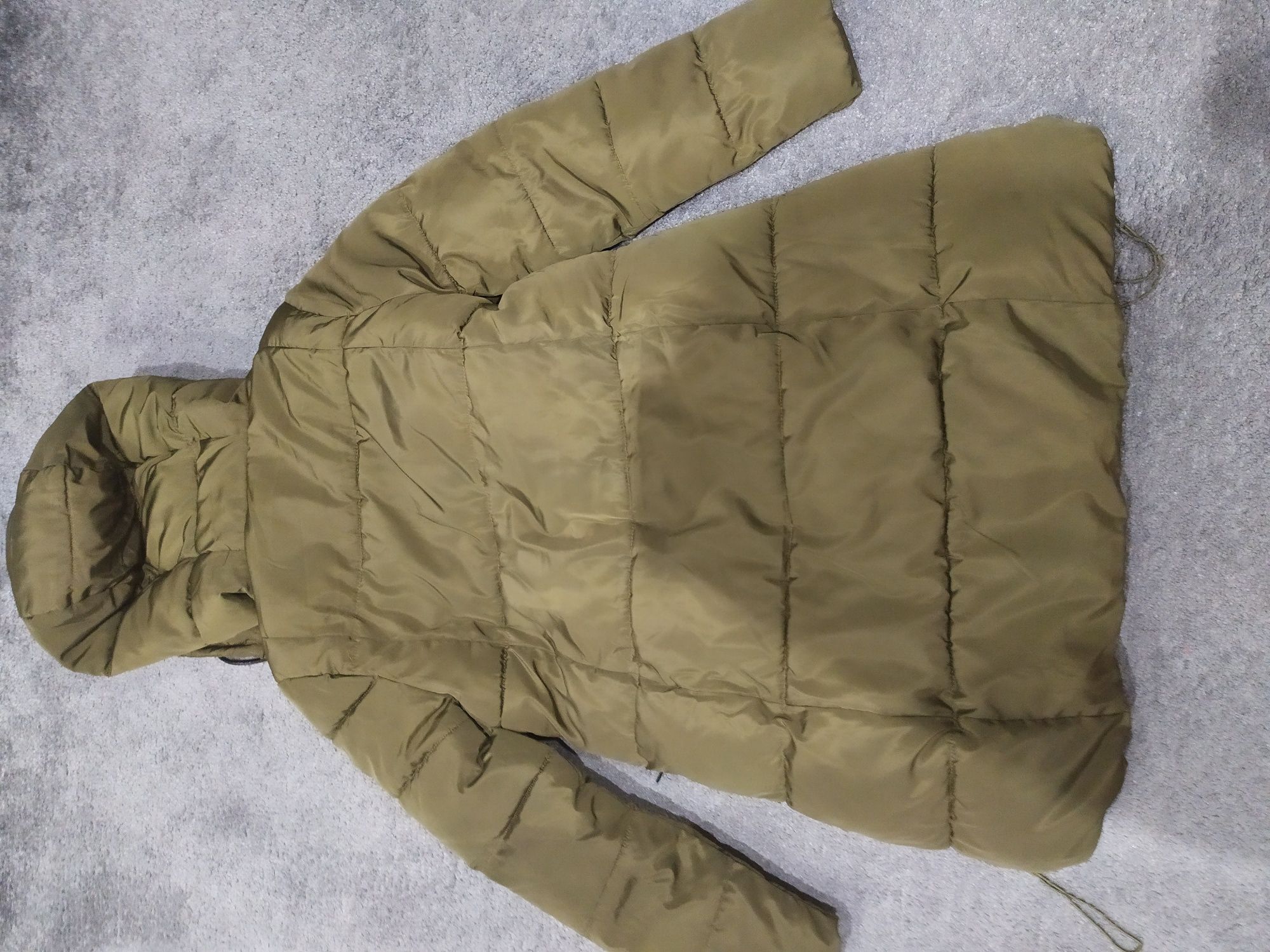 Kurtka parka zimowa khaki r M