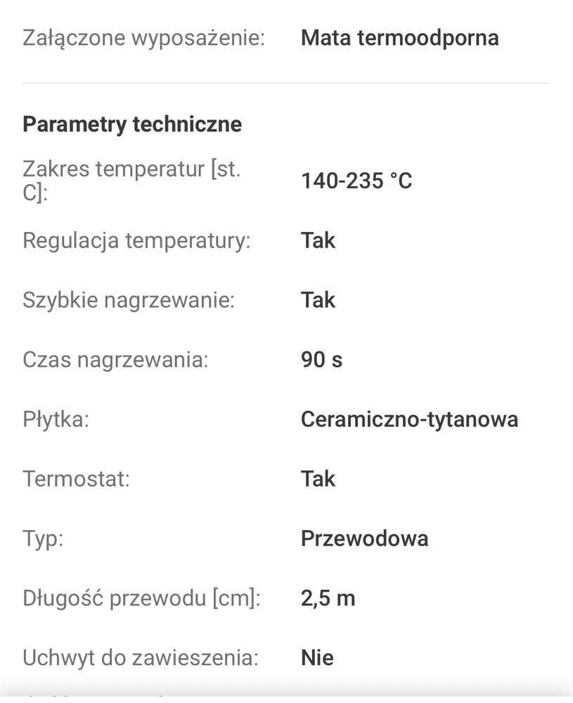 Prostownica Babyliss ST393E