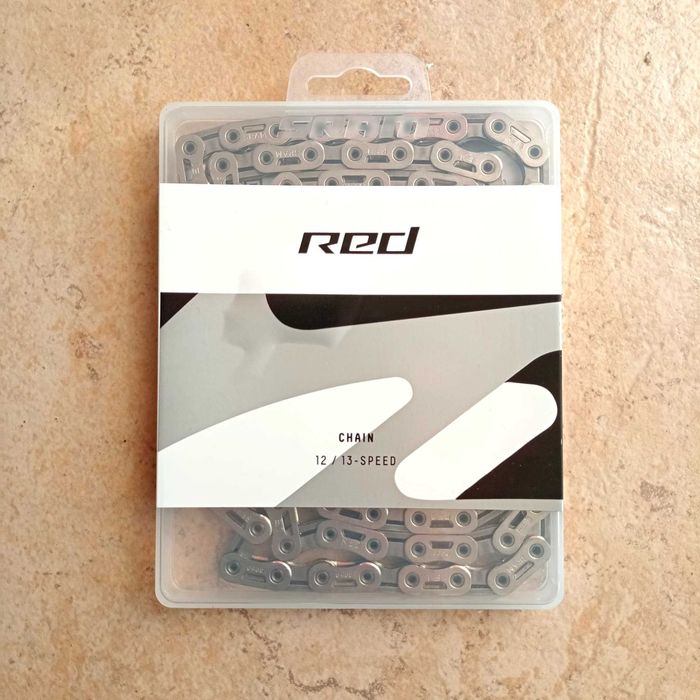 Corrente SRAM Red Flattop 12s com Flattop PowerLock 126 Elos