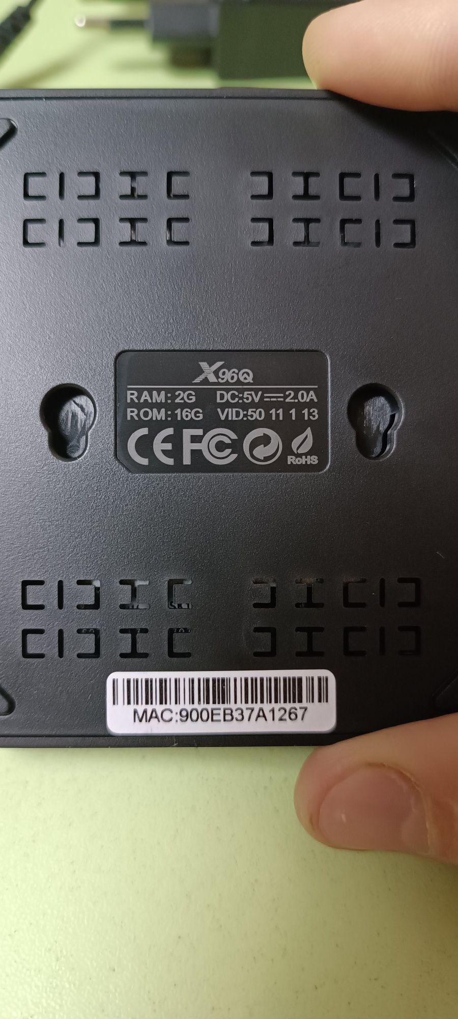 Приставка смарт-тв X96Q H 313 android 10/ 2/16