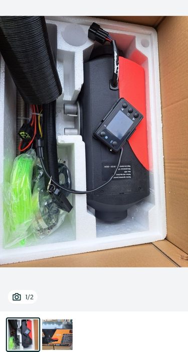 Ogrzewanie garażowe webasto 12kw 12v 24v 230v Bluetooth wyprzedaz