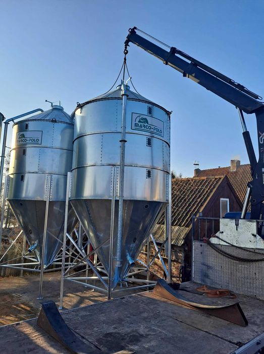 Kominy wentylacyjne Karmniki Automaty paszowe Silos Silosy Paszociągi