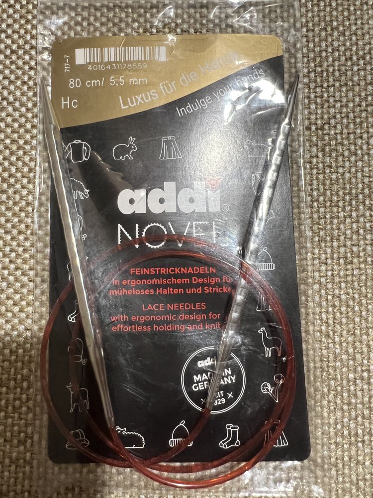 Addi Novel lace needles спиці