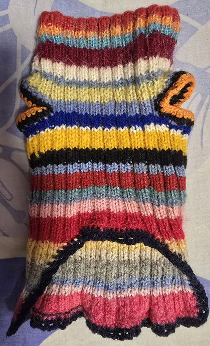 Комбінезон вязаний для невеликого песика чи котика