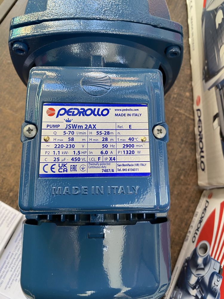 Насос Pedrollo JSWm 2AX (1.1 кВт)