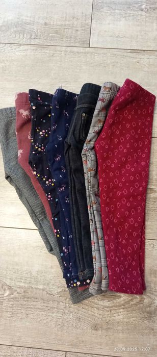 Leginsy ocieplane 98