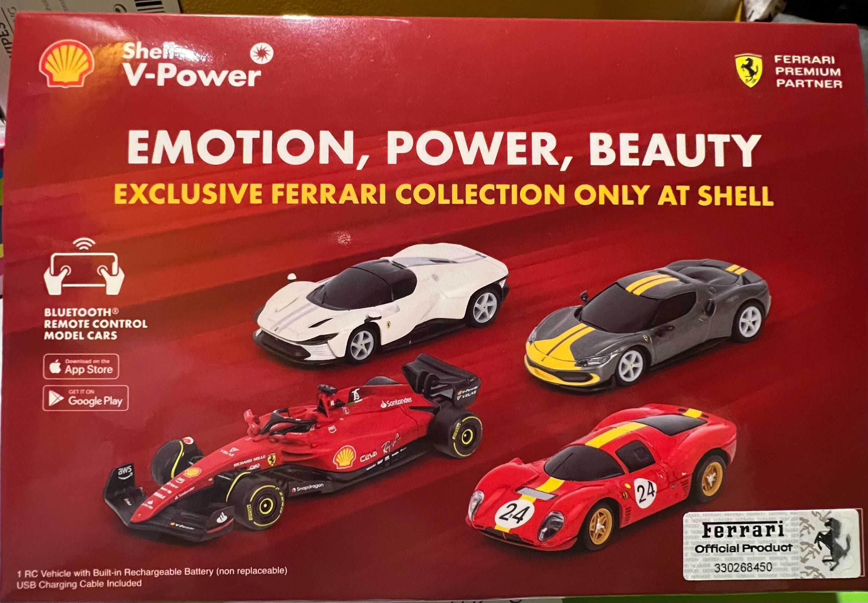 Ferrari F1-75 z kolekcji  Shell Ferrari