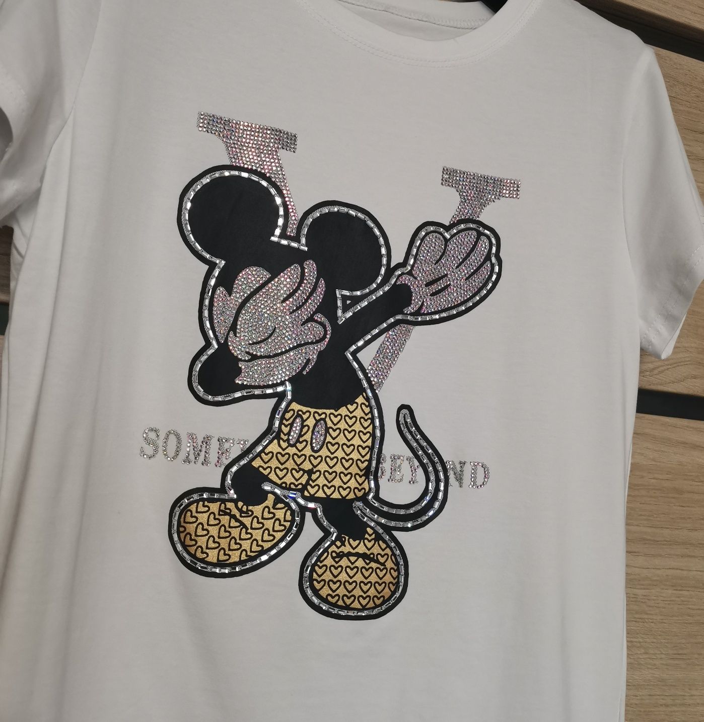 T-shirt damski roz. Uni