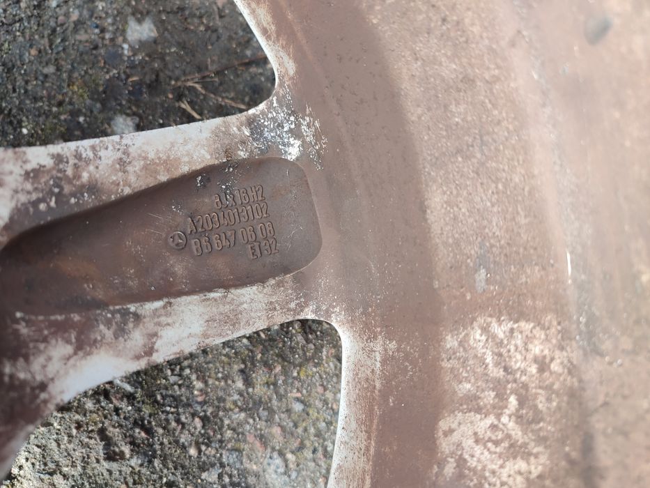 Оригінальні різноширокі дискі MERCEDES.R16,5/112et32,et31.8J.7J.