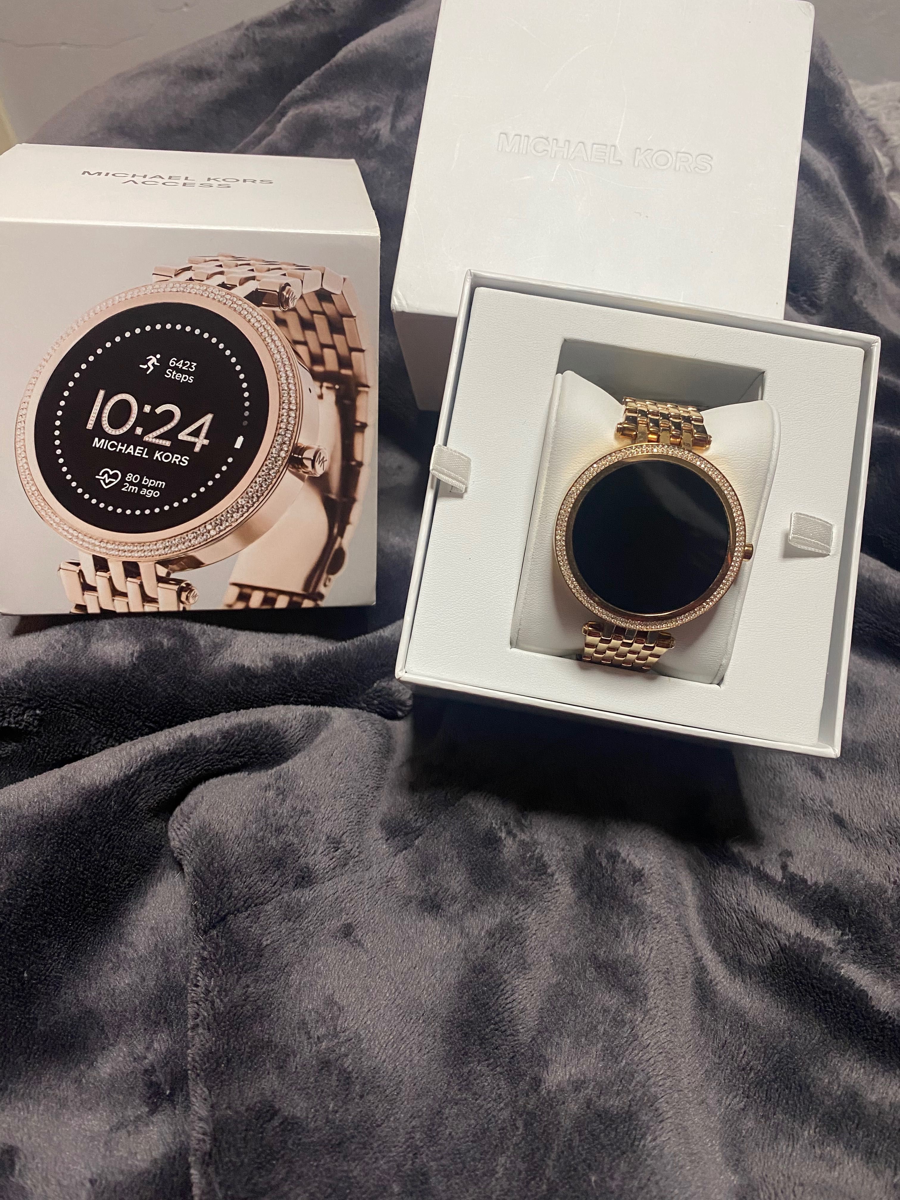 Smartwatch Michael Kors (usado 2 vezes) Novo com talão caixa