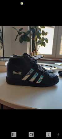 Adidas superstar koturn r. 40 czarne