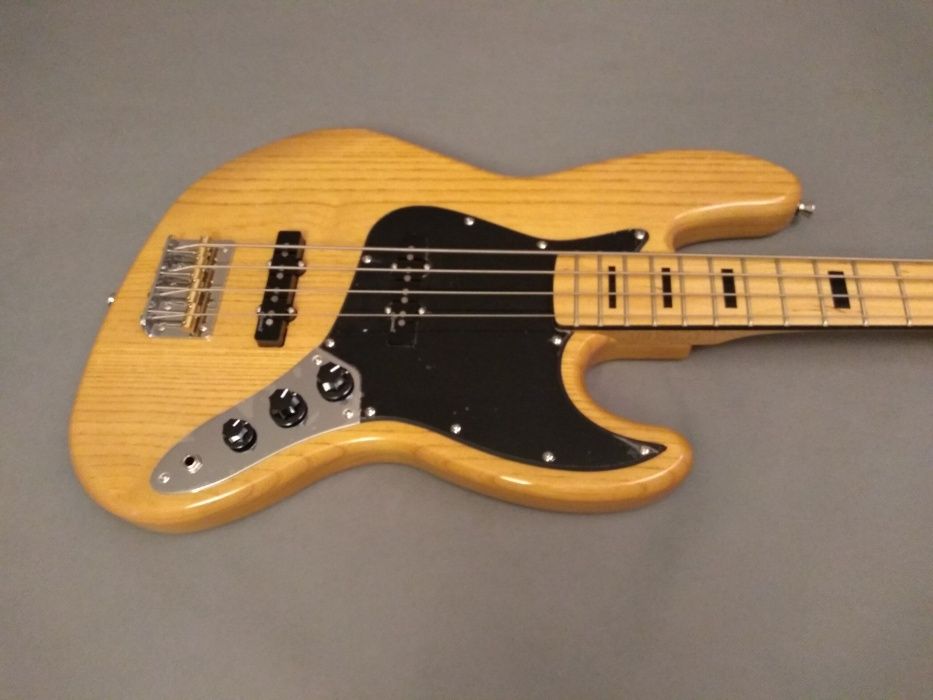 Harley Benton JB-75 MN NA-gitara basowa-bas elektryczny typ JazzBass