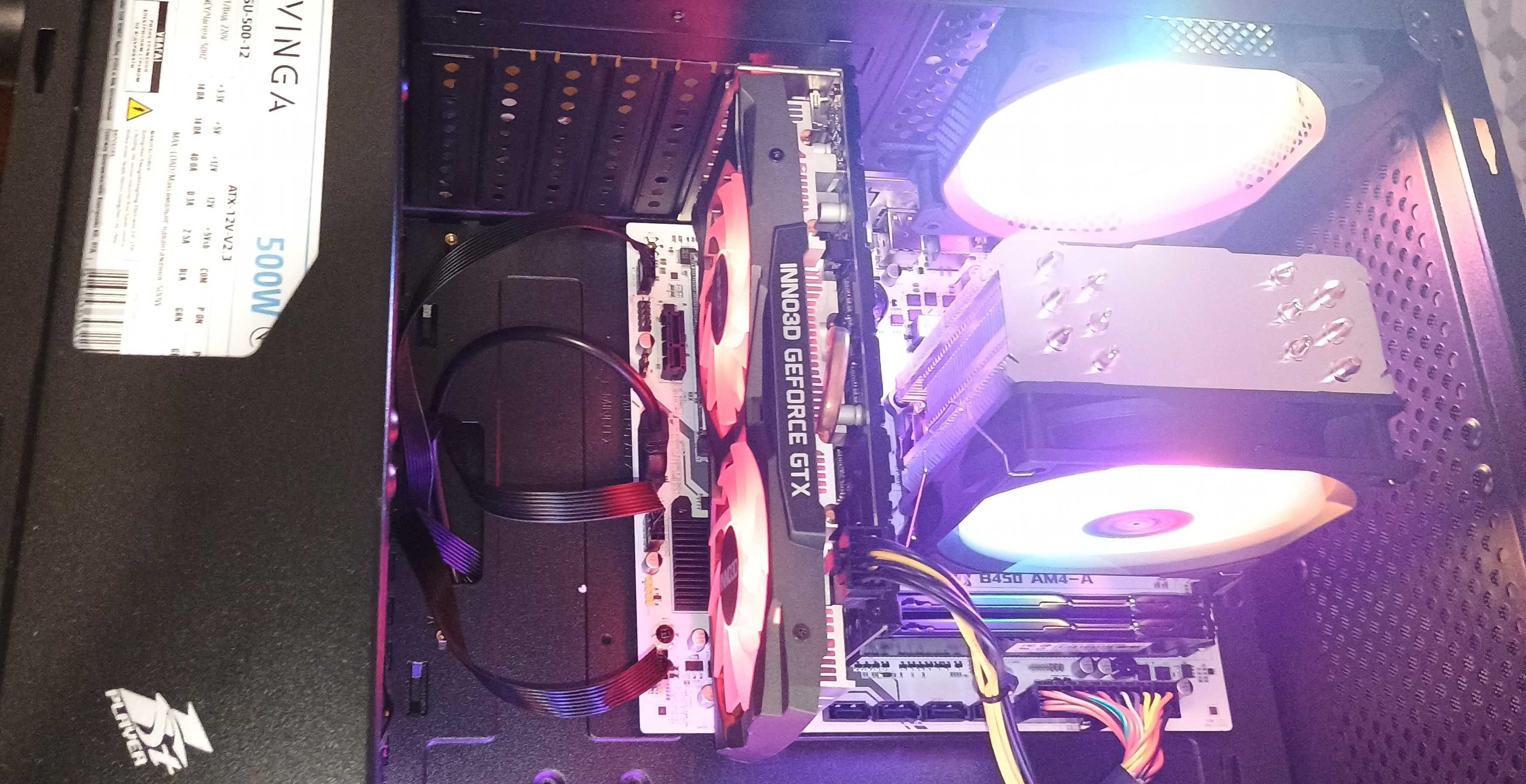 Ігровий ПК AMD Ryzen 5 5600 sam4 32 гб ддр 4 ssd 512gb GTX1660 6gb