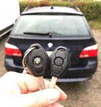 Kluczyk BMW E60, E61, kodowanie, zgubione klucze, serwis mobilny