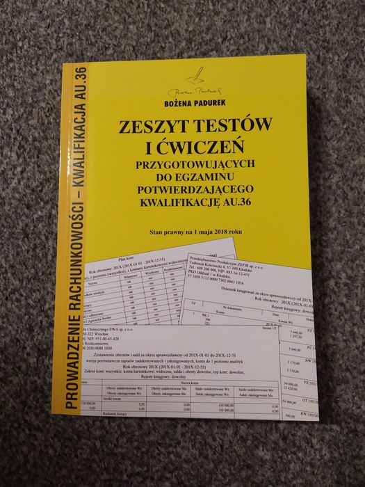 Bożena Padurek Zeszyt ćwiczeń i testów AU.36