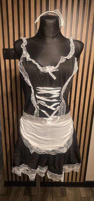 Przebranie strój pokojówka sexy XL - XXL