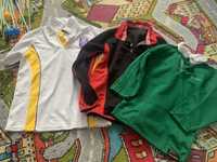 Футбольна форма зелена дитяча 5-7 р, червона 7-8 р 8-9 біла футболка ф