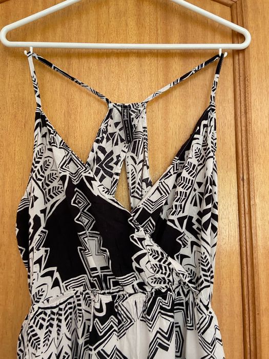 Vestido comprido Stradivarius