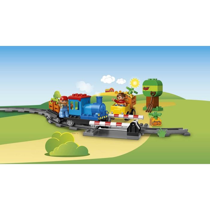 Lego Duplo Kolejka Pociąg Farma Track System Ciuchcia Deluxe Farma
