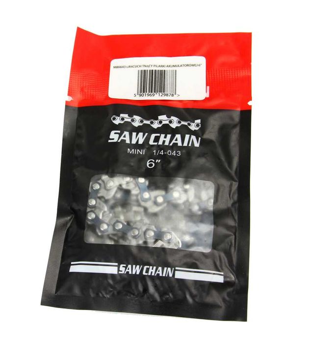 ŁAŃCUCH TNĄCY do Piły 6" Pilarki Akumulatorowej 1/4