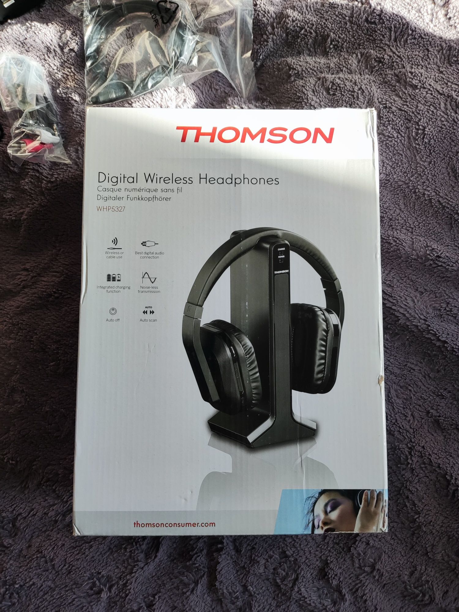 Słuchawki bezprzewodowe Thompson WHP5327