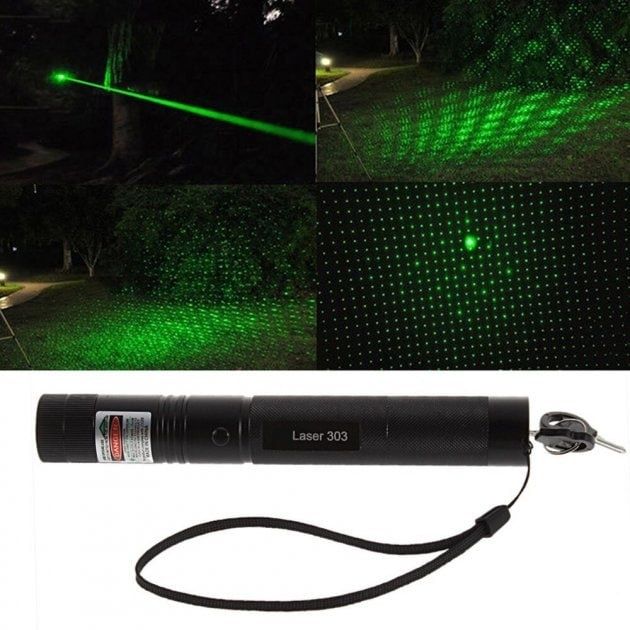 Лазерна указка Laser 303 green з насадкою

Ця потужна лазерна указка о
