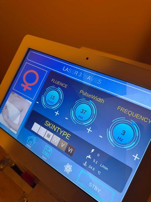 Maquina de depilação a laser