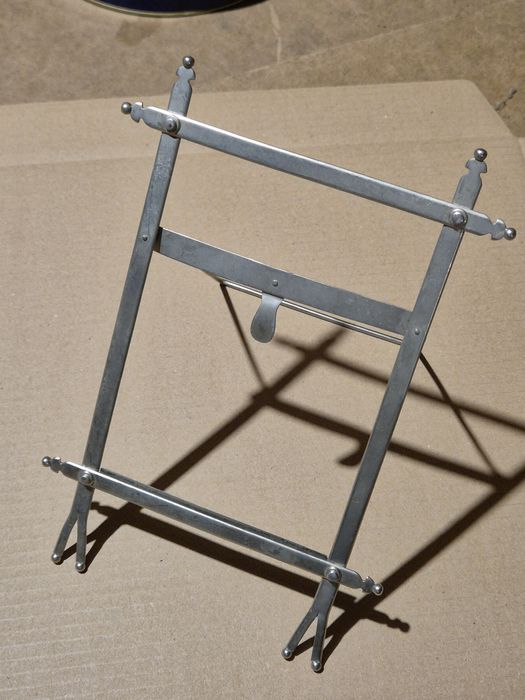 Ramka do zdjęć z prl metalowa