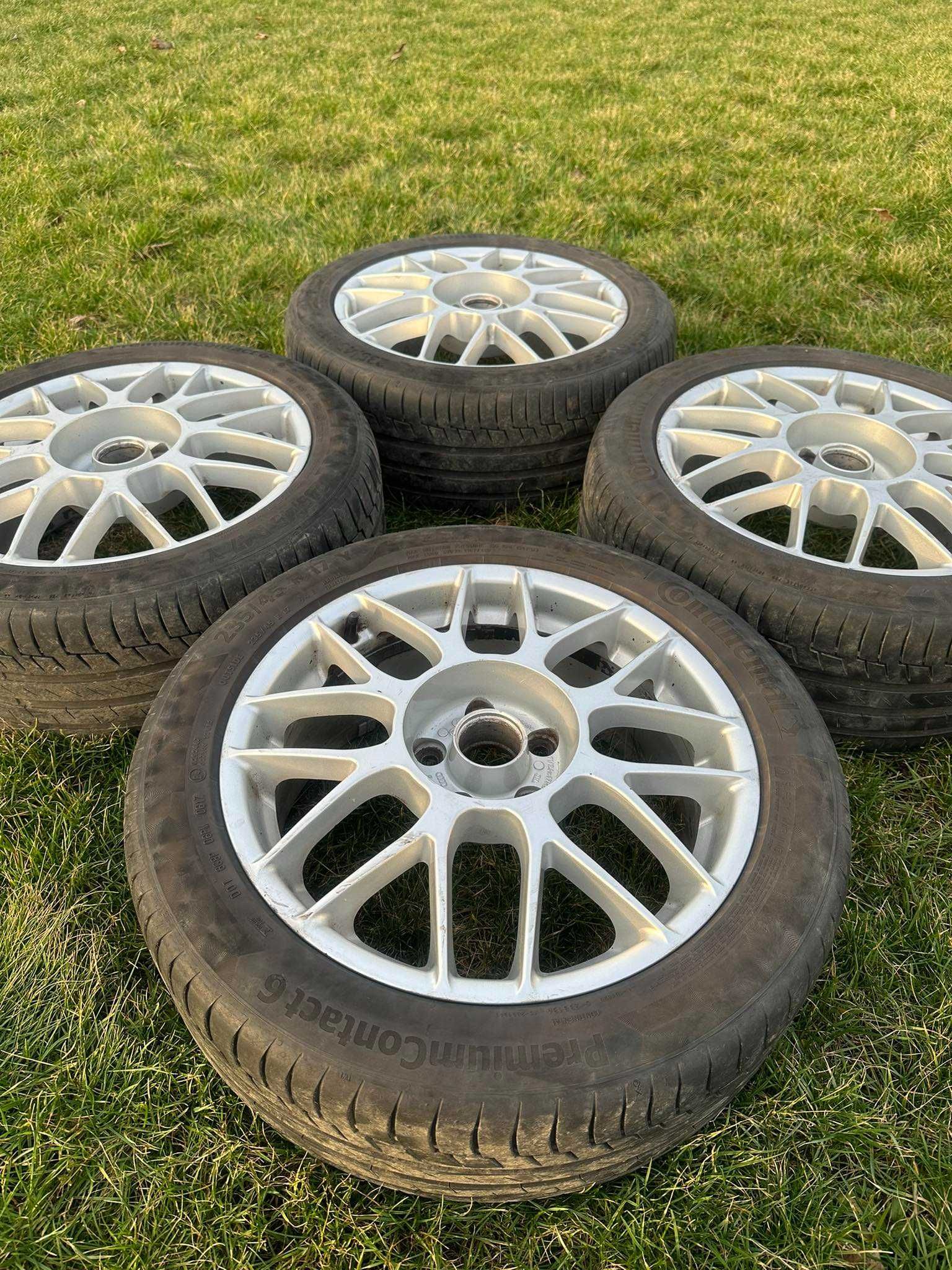 Koła letnie Audi 17" Continental Goodyear felgi BBS czytaj opis!