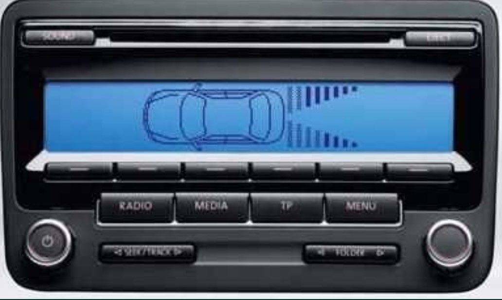 Radio RCD 310 VW Golf Touran Passat Caddy Bora T5 Jetta Polo Eos + Kod