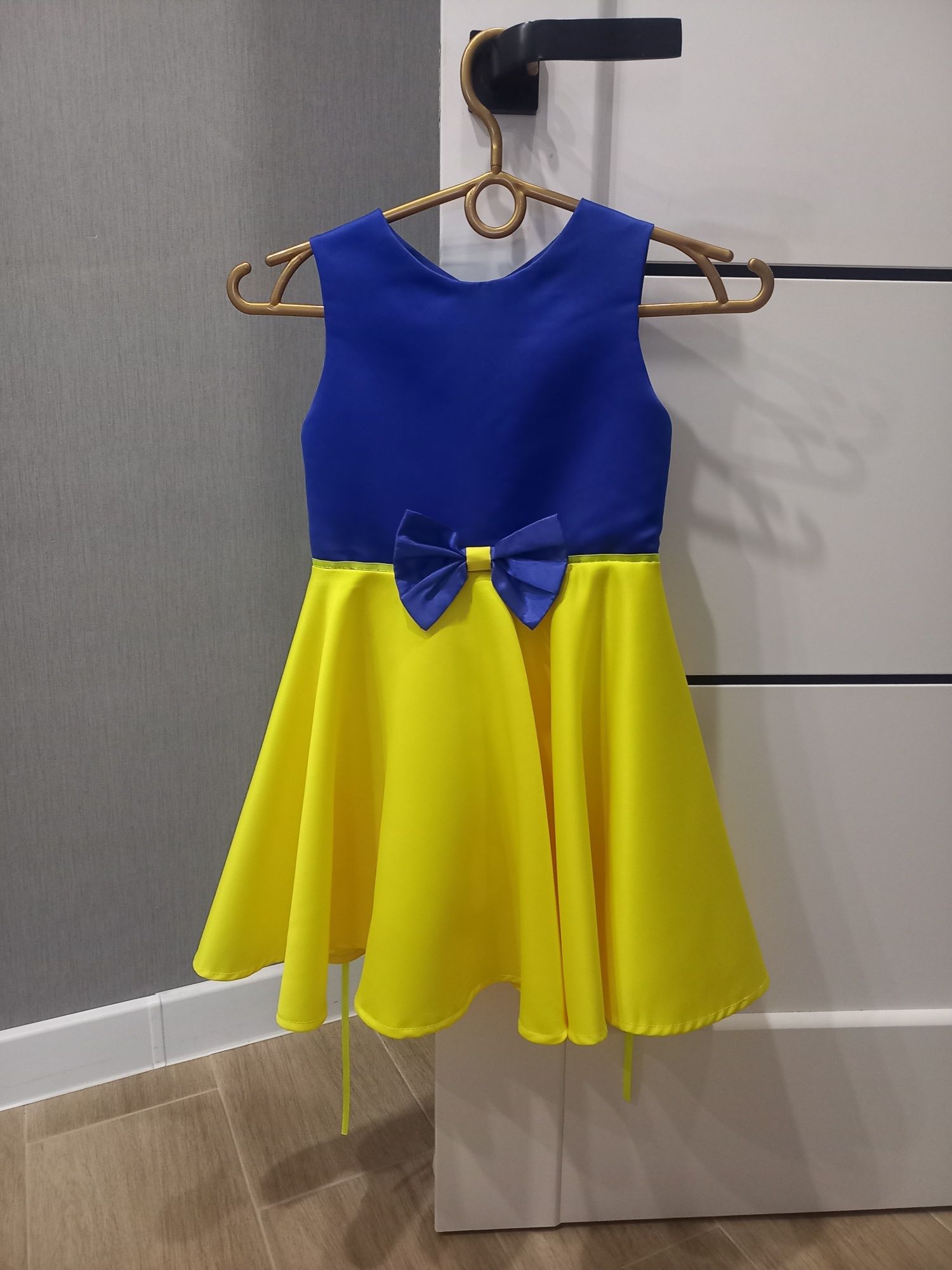 Плаття, українське Плаття, жовто синє платтячко