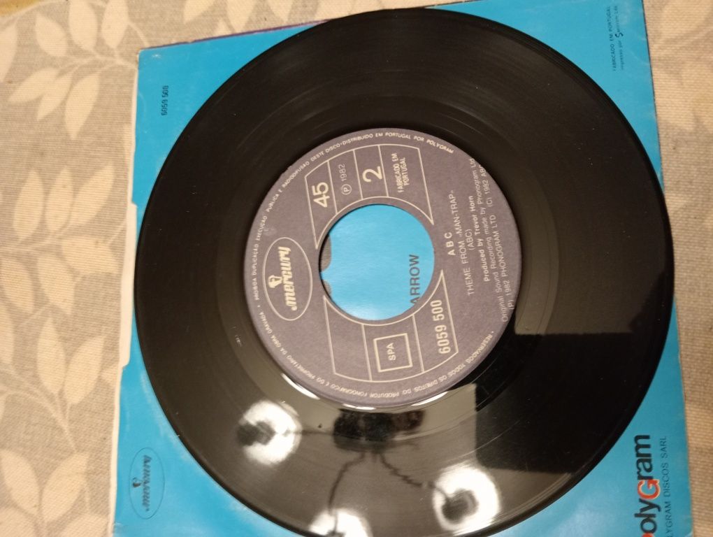 Vinil 7 'pol dos ABC c/Poison Arrow & theme from "Man-trap"