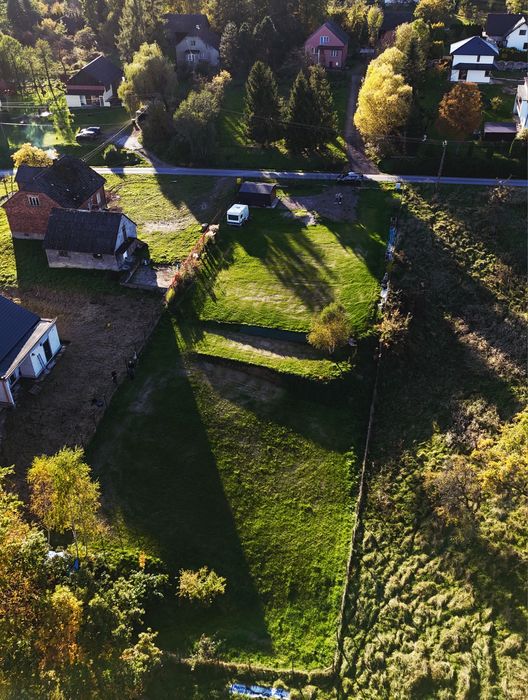 REZERWACJA Dzialka budowlana, cicha spokojna okolica, prąd i woda  20a