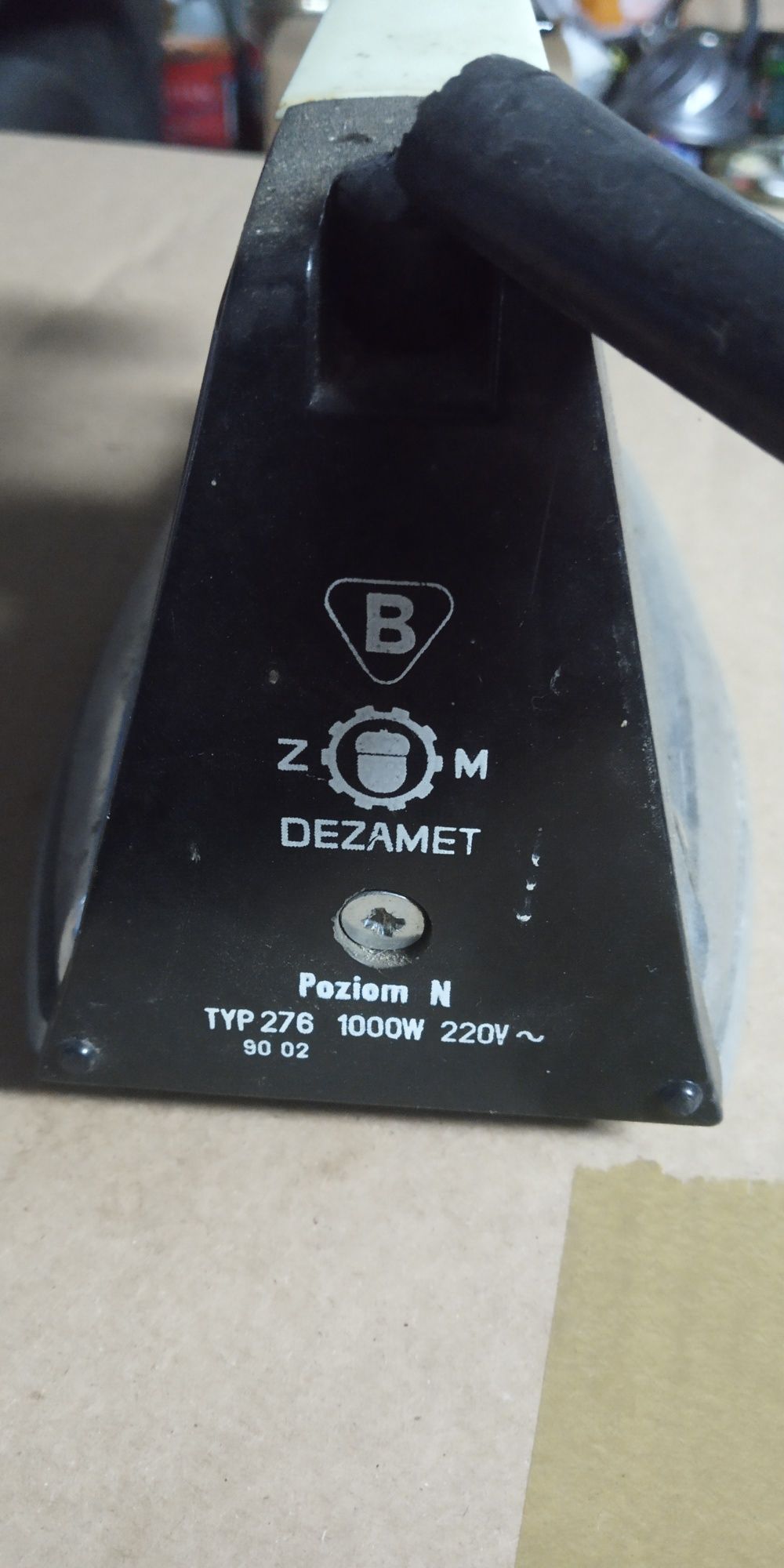 Żelazko DEZAMET, ZOM,typ276, prl