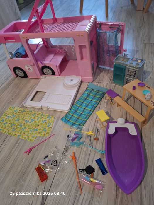 Kamper Barbie 3w1