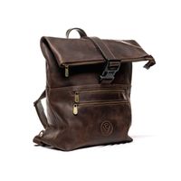 Кожаный городской рюкзак / Рюкзак для ноутбука VS056