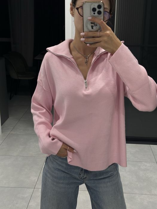 Светр Mango, жіночий светр, рожевий светр