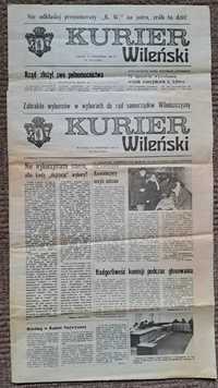Kurier Wileński: dziennik polski na Litwie -listopad 1992 2 szt
