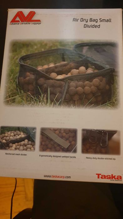 2x Taska Air Dry Bag (Large i Small) - Torby do suszenie kulek (Nowe)