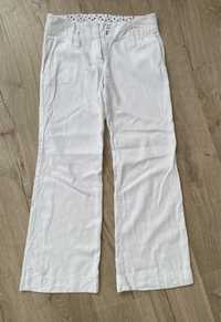 Białe spodnie Mango 36