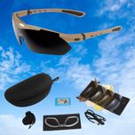 Солнцезащитные очки тактические Oakley coyote с поляризацией 5 линз On